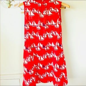 Red sailboat dress!